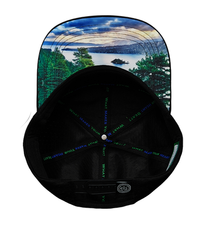 Tahoe - 7 Panel - Black / Gray / Charcoal - Jersey Mesh (Unisex)