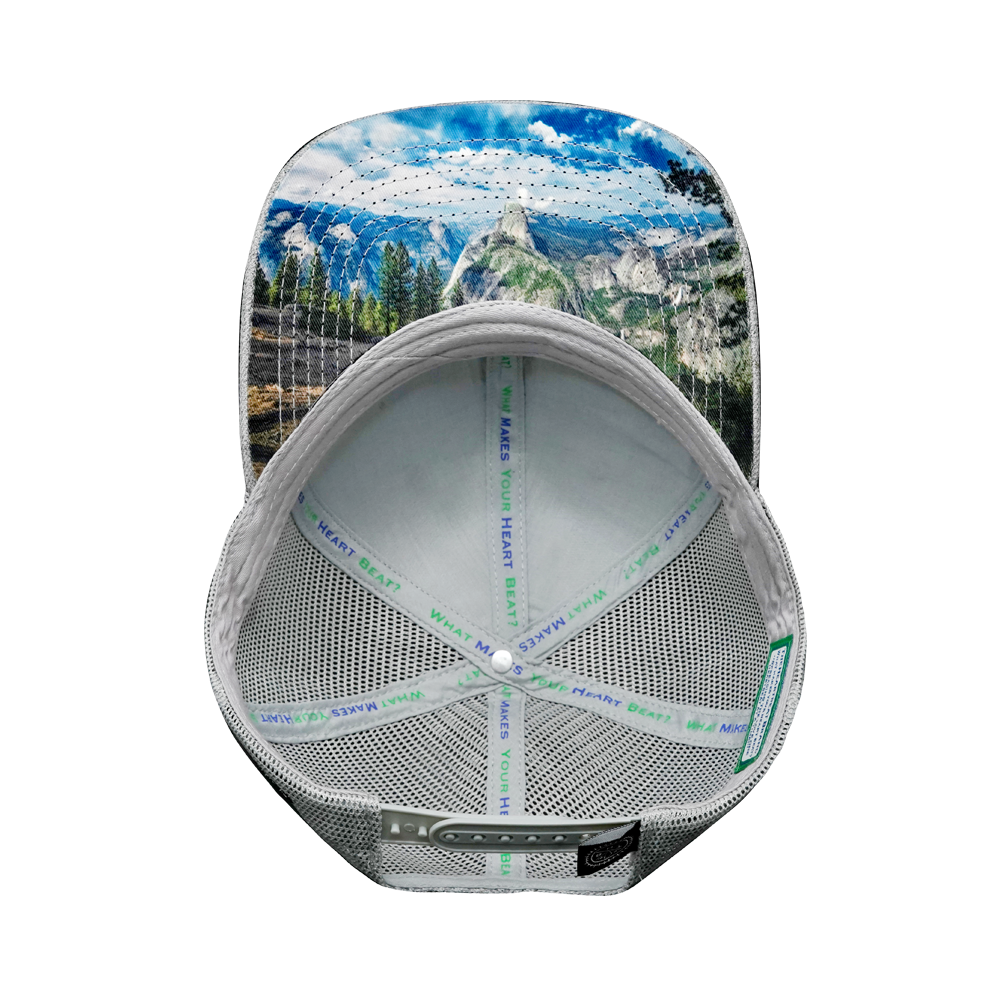 California - 6 Panel - Cork - Heather Gray / Gray - Trucker Mesh (Unisex)