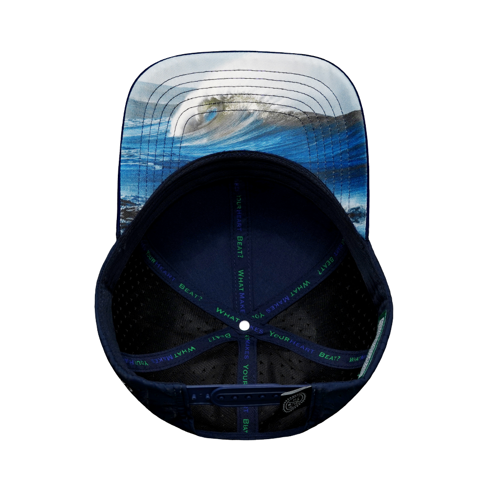 Cabo - 6 Panel - Dark Blue - Laser Mesh (Unisex)