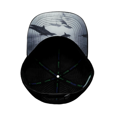 Florida - 6 Panel - Black Camo / Black - Trucker Mesh (Unisex)