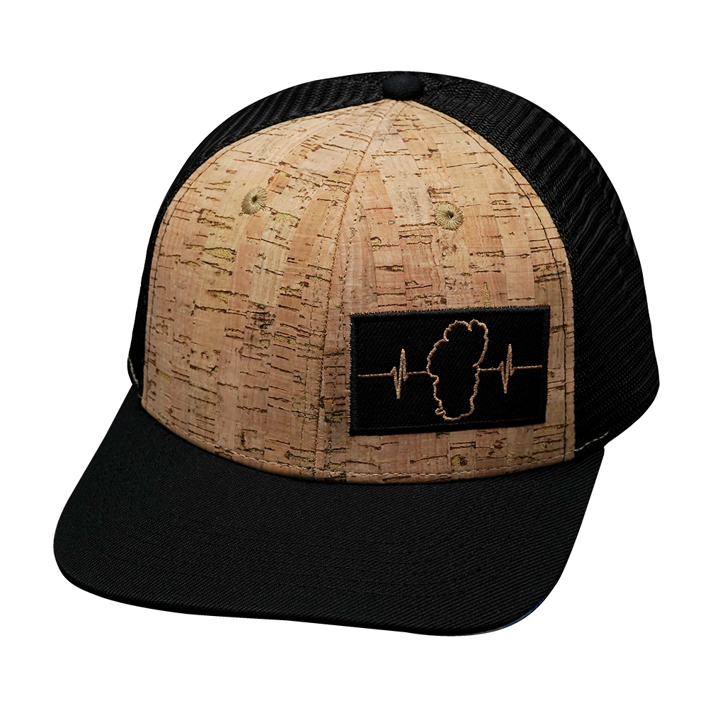 Tahoe - 6 Panel - Cork - Black - Trucker Mesh (Unisex)
