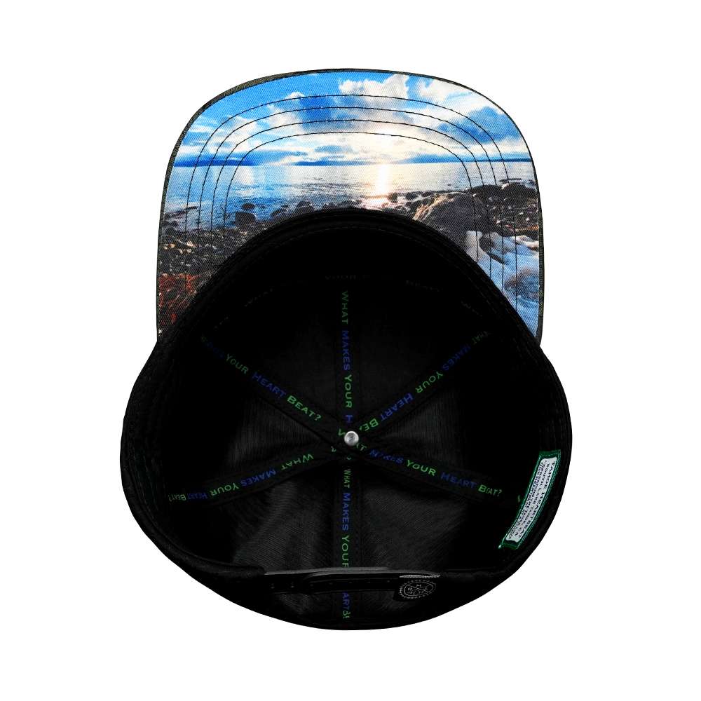 Tahoe - 7 Panel - Green Camo / Black - Jersey Mesh (Unisex)