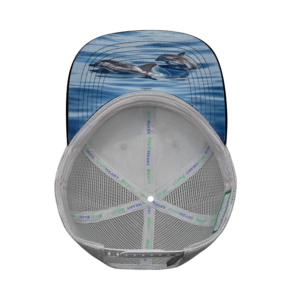 Virgin Islands - 6 Panel - Suede - Black / Gray - Trucker Mesh (Unisex)