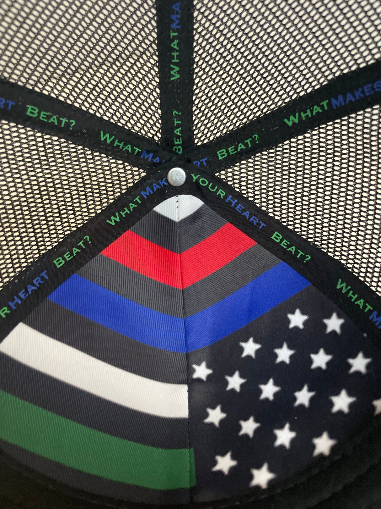 **YOUTH** Team Heroes - 6 Panel - Green Camo / Black - Trucker Mesh (Unisex)