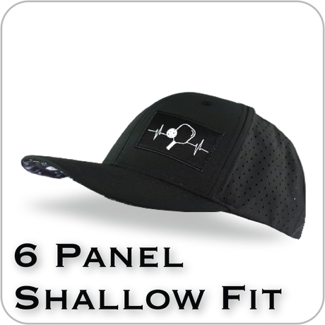 Pickleball 6 Panel Shallow Fit