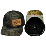 Alaska - 6 Panel - Tan Camo / Black (Unisex)