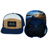 Camping - 7 Panel - Cork - Navy / White (Unisex)