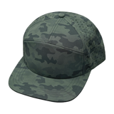 Blank - 7 Panel - Soft Teal Camo (Unisex)