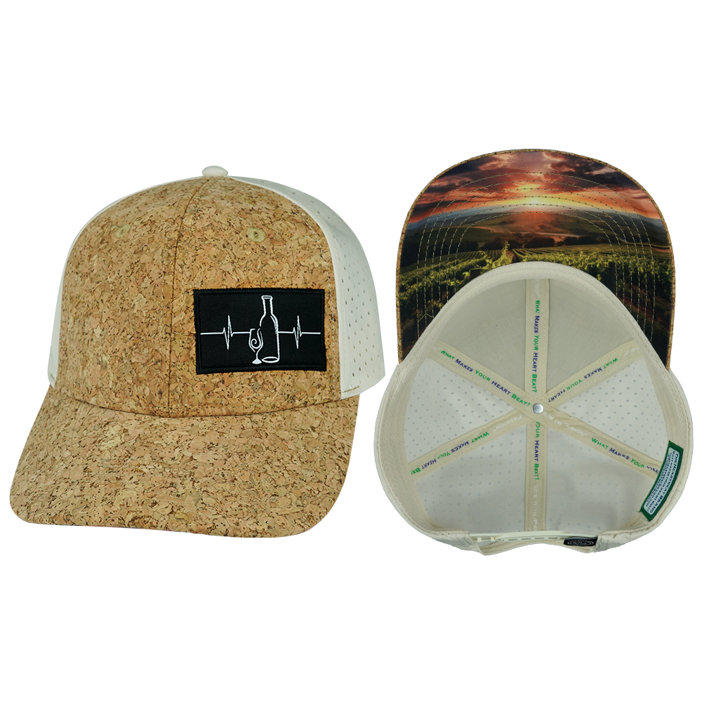 Wine - 6 Panel - Cork - Cream (Unisex)