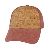 Blank - 6 Panel - Shallow Fit - Cork - Corduroy - Peach (Unisex) - Fabric Back