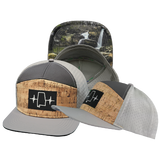 Alabama - 7 Panel - Cork - Gray / Charcoal - Jersey Mesh (Unisex)