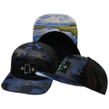 Alabama - 7 Panel - Navy Camo / Black- Laser Mesh  (Unisex)