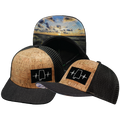 Alabama - 6 Panel - Cork - Charcoal - Trucker Mesh (Unisex)