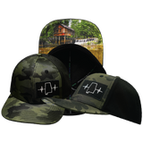 Alabama - 6 Panel - Green Camo / Black - Laser Mesh (Unisex)