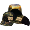 Alabama - 6 Panel - Tan Tree Camo / Black - Laser Mesh (Unisex)