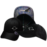 Alabama - 6 Panel -  AirMesh - Athletic Fit - Black - Fabric Back(Unisex)