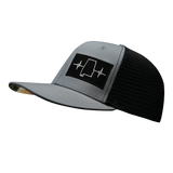 Alabama - 6 Panel - Gray / Black - Laser Mesh (Unisex)