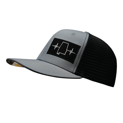 Alabama - 6 Panel - Gray / Black - Trucker Mesh (Unisex)