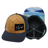 Alaska - 6 Panel - Cork - Charcoal (Unisex)
