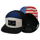 Alabama - 7 Panel - Black / White / Navy (Unisex)