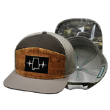 Alabama - 7 Panel - Cork - Gray / Charcoal (Unisex)
