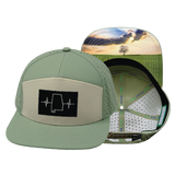 Alabama - 7 Panel - Sage / Cream (Unisex)