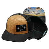 Alabama - 6 Panel - Cork - Charcoal (Unisex)