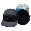 Cabo - 7 Panel - Ocean Blue - Laser Mesh (Unisex)