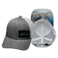 Cabo - 6 Panel - Shallow Fit - Gray / White - Trucker Mesh (Unisex)