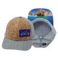 Cabo - 6 Panel - Cork - Heather Gray - Trucker Mesh (Unisex)