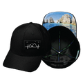 Cabo - 6 Panel - AirMesh - Atheltic Fit - Black - Fabric Back (Unisex)
