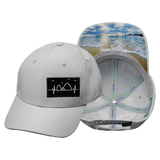 Cabo - 6 Panel - AirMesh - Atheltic Fit - Gray - Fabric Back (Unisex)