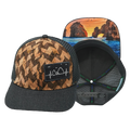 Cabo - 6 Panel - Cork - Charcoal Gray - Trucker Mesh (Unisex)
