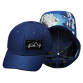 Cabo - 6 Panel - AirMesh - Atheltic Fit - Navy - Fabric Back (Unisex)