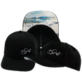Alaska - 6 Panel - Black - Laser Mesh (Unisex)