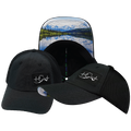 Alaska - 6 Panel - Unstructured - Black - Soft Trucker Mesh (Unisex)