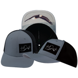 Alaska - 6 Panel - Gray Blue / Black - Laser Mesh (Unisex)