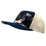 THB - 7 Panel - Artist Flow - Navy / Cream - Laser Mesh (Unisex)
