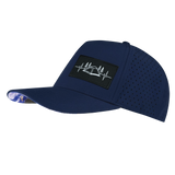 Camping - 5 Panel - Structured - Royal Blue - Laser Mesh (Unisex)