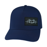 Camping - 5 Panel - Structured - Royal Blue - Laser Mesh (Unisex)