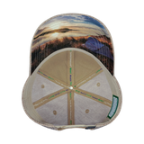 Camping - 6 Panel - Shallow Fit - Tan Hemp - Fabric Back (Unisex)