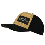 Camping - 6 Panel - Cork - Corduroy - Black - Laser Mesh (Unisex)