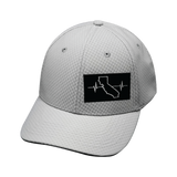 California - 6 Panel - AirMesh - Athletic Fit - Gray - Fabric Back (Unisex)