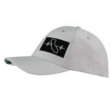 California - 6 Panel - AirMesh - Athletic Fit - Gray - Fabric Back (Unisex)