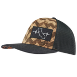 California - 6 Panel - Cork - Charcoal Gray - Trucker Mesh (Unisex)