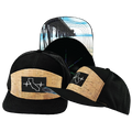 California - 7 Panel - Cork - Black - Jersey Mesh (Unisex)