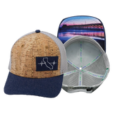 California - 6 Panel - Cork - Navy / Gray (Unisex)