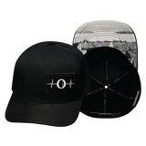 Oceanside "Oside" - 6 Panel - Black - Fabric Back (Unisex)