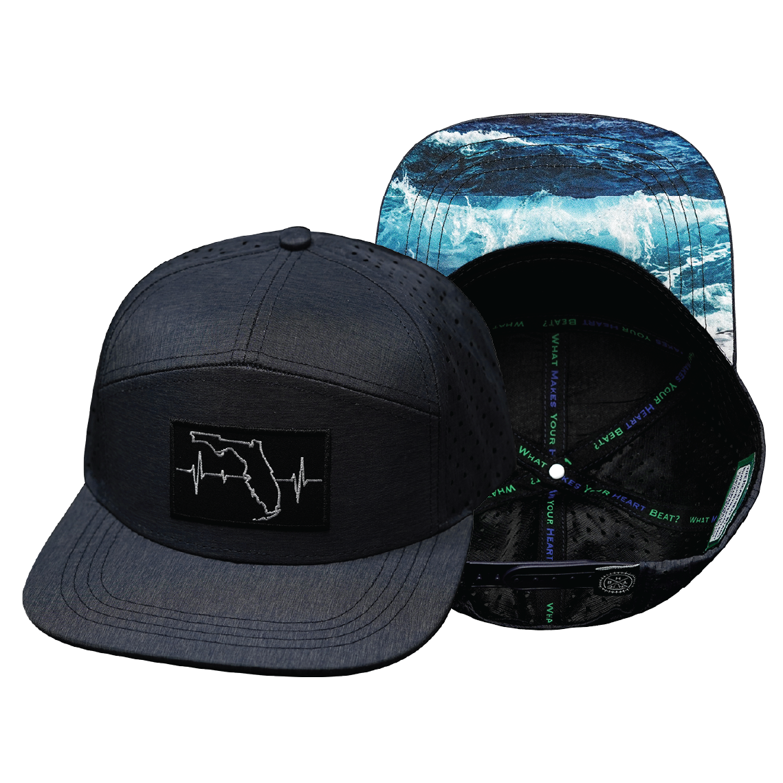 Florida - 7 Panel - Ocean Blue (Unisex)