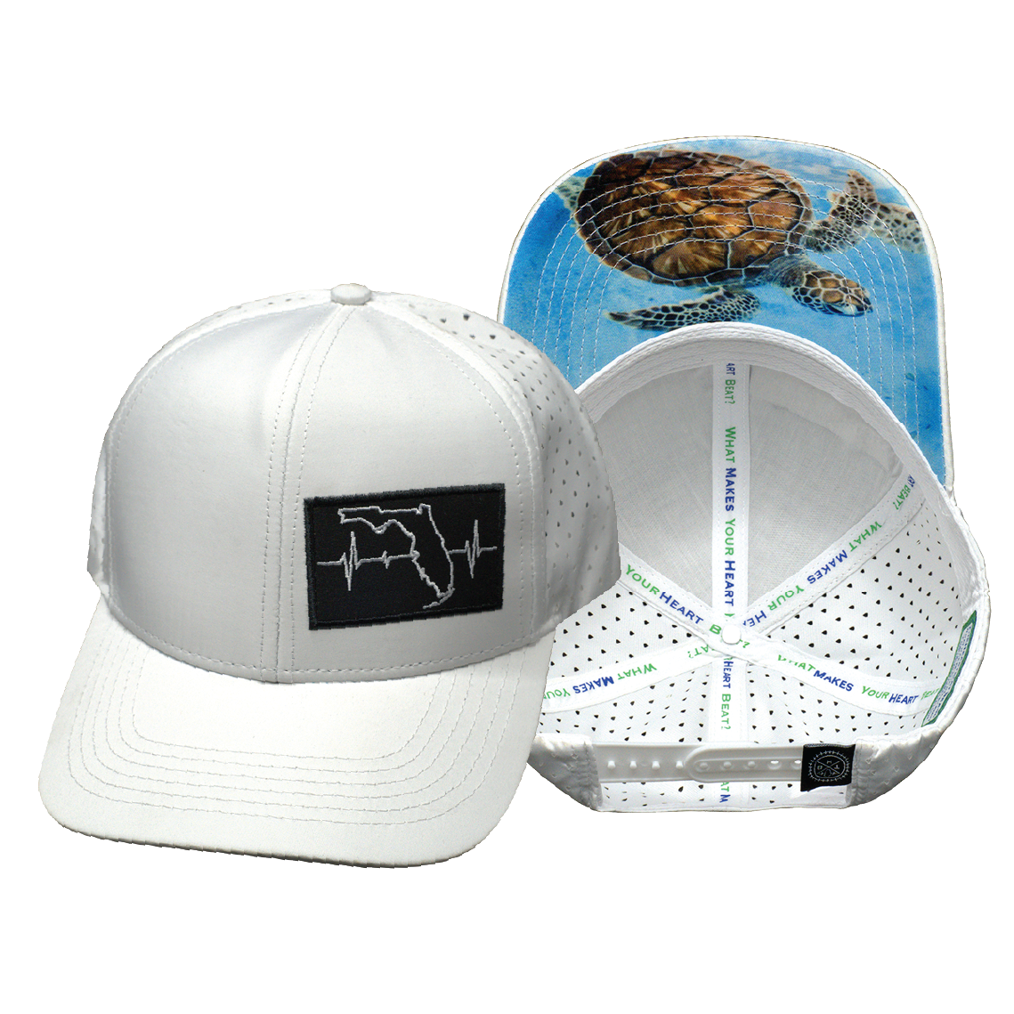 Florida - 6 Panel - White (Unisex)